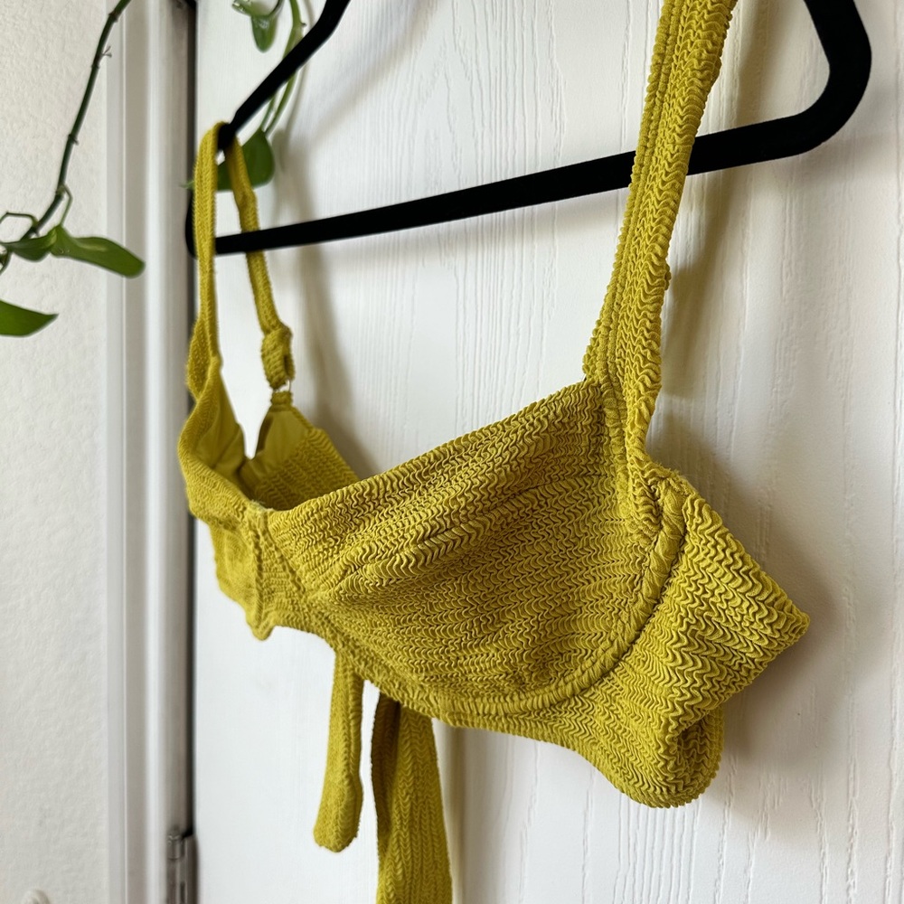 Monday Swimwear Chartreuse Bikini Set